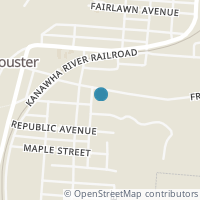 Map location of 25 Cherry St, Glouster OH 45732