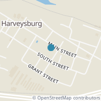 Map location of 276 Main St, Harveysburg OH 45032