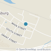 Map location of 12 S Wall St, Harveysburg OH 45032