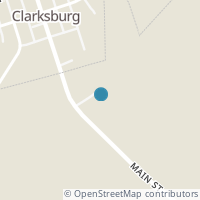 Map location of 10442 State Route 207, Clarksburg OH 43115