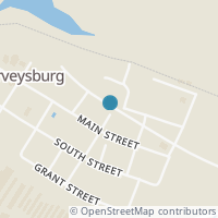 Map location of 91 N Stewart St, Harveysburg OH 45032