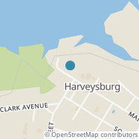 Map location of 127 W Main St, Harveysburg OH 45032
