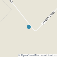 Map location of 410 Stingy Ln, Clarksburg OH 43115