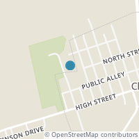 Map location of 10942 6Th St, Clarksburg OH 43115