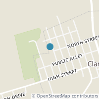Map location of 10981 5Th St, Clarksburg OH 43115