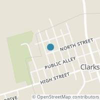 Map location of 17195 North St #122, Clarksburg OH 43115