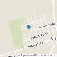 Map location of 10981 5Th St, Clarksburg OH 43115