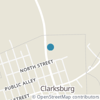 Map location of 11018 Main St, Clarksburg OH 43115