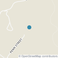 Map location of 8898 Penn St, Glouster OH 45732