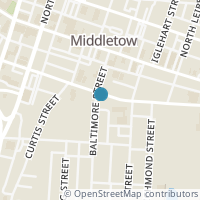 Map location of 117 Baltimore St, Middletown OH 45044