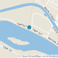 Map location of 389 Water St, Lowell OH 45744