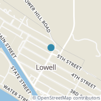 Map location of 408 Walnut St, Lowell OH 45744