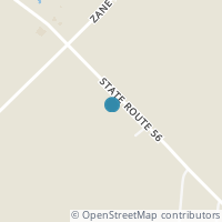 Map location of 9415 State Route 56 E, Circleville OH 43113