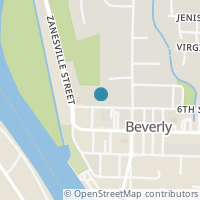 Map location of 111 6Th St, Beverly OH 45715