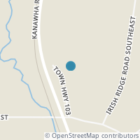 Map location of 10558 State Route 13 SE, Glouster OH 45732