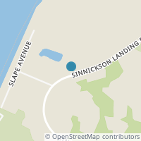 Map location of 168 Sinnickson Landing Rd, Salem NJ 8079