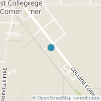 Map location of 305 Main St, College Corner OH 45003