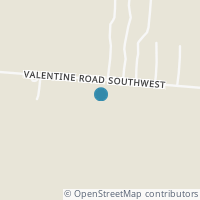 Map location of 10685 Valentine Rd SW, Stoutsville OH 43154