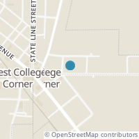 Map location of 202 County Line Rd, College Corner OH 45003