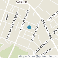 Map location of 214 Wesley St, Salem NJ 8079