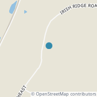 Map location of 9550 Irish Ridge Rd SE, Glouster OH 45732