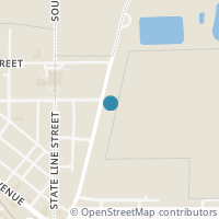 Map location of 210 Eaton St, College Corner OH 45003