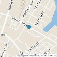 Map location of 125 Grant St, Salem NJ 8079