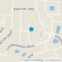 Map location of 110 Sweetgum Ln, Springboro OH 45066