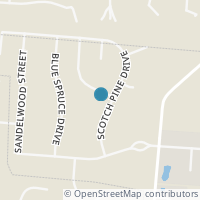 Map location of 35 Black Walnut Dr, Springboro OH 45066