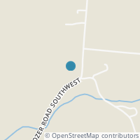 Map location of 10535 Dozer Rd SW, Stoutsville OH 43154