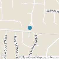 Map location of 9848 Scotch Pine Dr, Springboro OH 45066