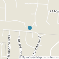 Map location of 9860 Scotch Pine Dr, Springboro OH 45066