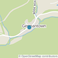 Map location of 6466 Germantown Rd, Lower Salem OH 45745