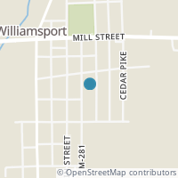 Map location of 207 S Allen St, Williamsport OH 43164