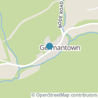 Map location of 6467 Germantown Rd, Lower Salem OH 45745