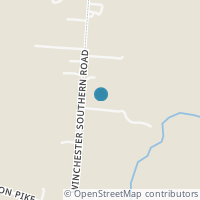 Map location of 10332 Winchester Southern Rd, Stoutsville OH 43154