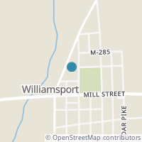 Map location of 111 N Main St, Williamsport OH 43164
