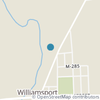 Map location of 129 N Water St, Williamsport OH 43164