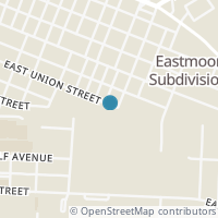 Map location of 557 E Union St, Circleville OH 43113