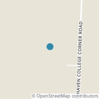 Map location of 9893 Fairhaven College Corner Rd, College Corner OH 45003