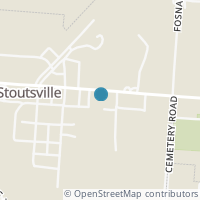 Map location of 11167 Main St, Stoutsville OH 43154