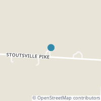 Map location of 8760 Stoutsville Pike, Stoutsville OH 43154