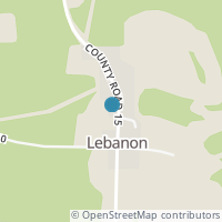 Map location of 30615 Lebanon Rd, Lower Salem OH 45745
