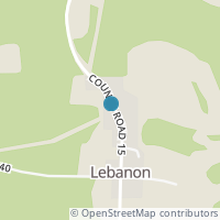 Map location of 30587 Lebanon Rd, Sycamore Valley OH 43754