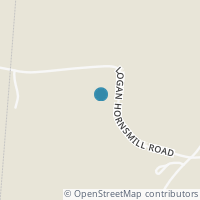 Map location of 28255 Logan Hornsmill Rd, Sugar Grove OH 43155