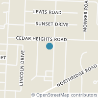 Map location of 1069 Georgia Rd, Circleville OH 43113