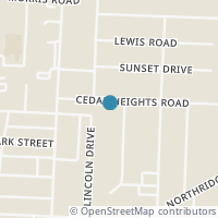 Map location of 227 Cedar Hts, Circleville OH 43113
