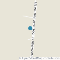 Map location of 8075 Fosnaugh School Rd SW, Stoutsville OH 43154