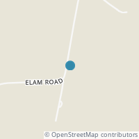 Map location of 2250 Elam Rd, Xenia OH 45385