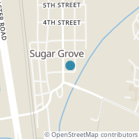 Map location of 100 N Main St, Sugar Grove OH 43155